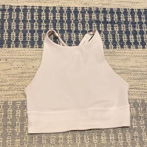 Lululemon High Neck Energy Bra Ribbed
